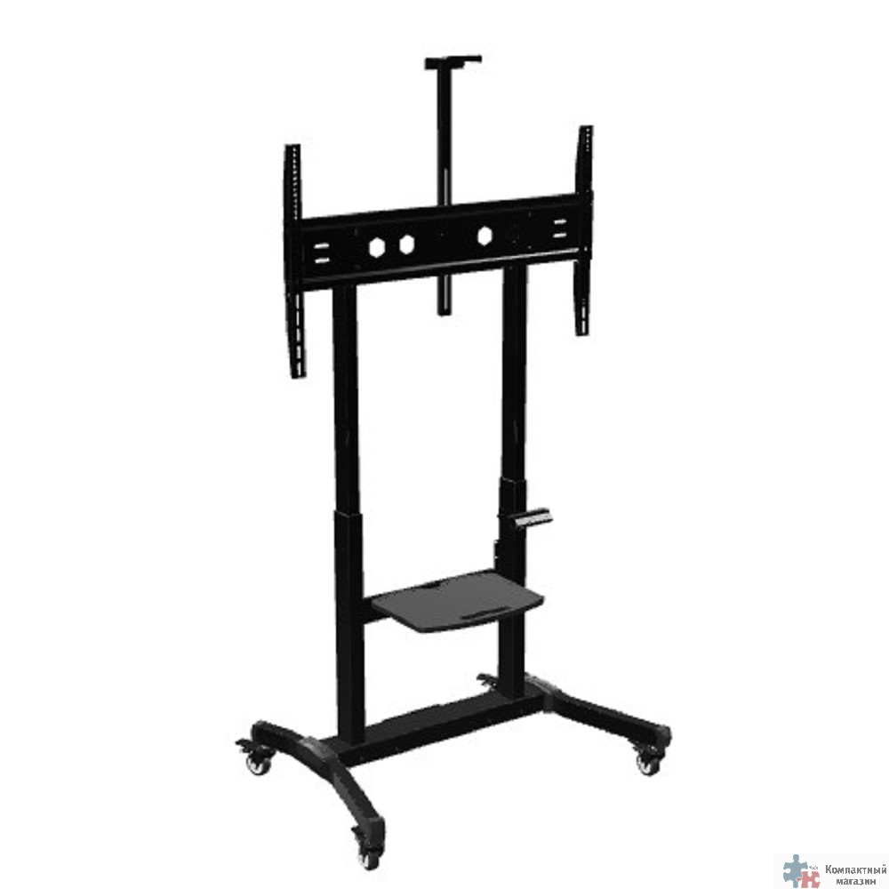 ONKRON TS1991 eLift черный, моторизированная стойка для телевизора с кронштейном 50"-100", мобильная