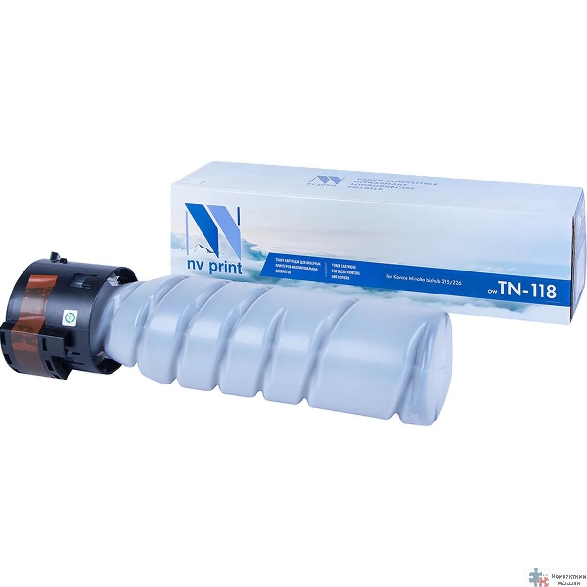 NV Print TN-118 картридж для Minolta Bizhub 215/226 (9000k)