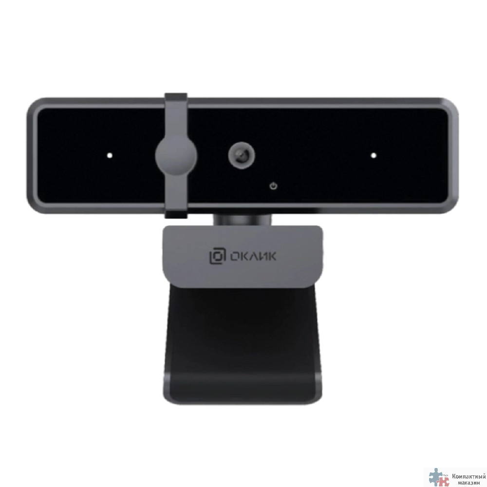 Оклик OK-C35 черный 4Mpix (2560x1440) USB2.0 с микрофоном