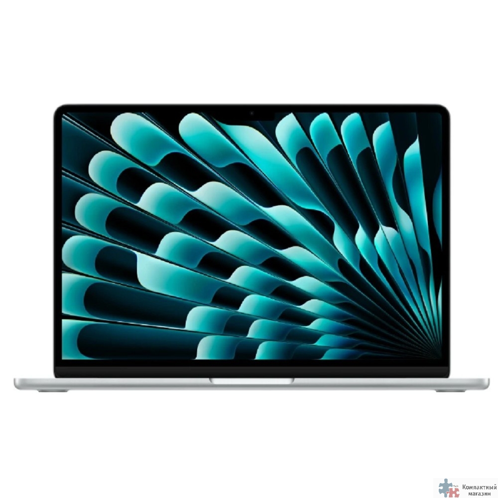 Apple MacBook Air 13-inch 2025 [MW0X3LL/A] (КЛАВ.РУС.ГРАВ.) Silver 13.6" Liquid Retina {(2560x1600) M4 10C CPU 10C GPU/16GB/512GB SSD/рекоменд.переходник 1991284/11065944} (A3240) (США)