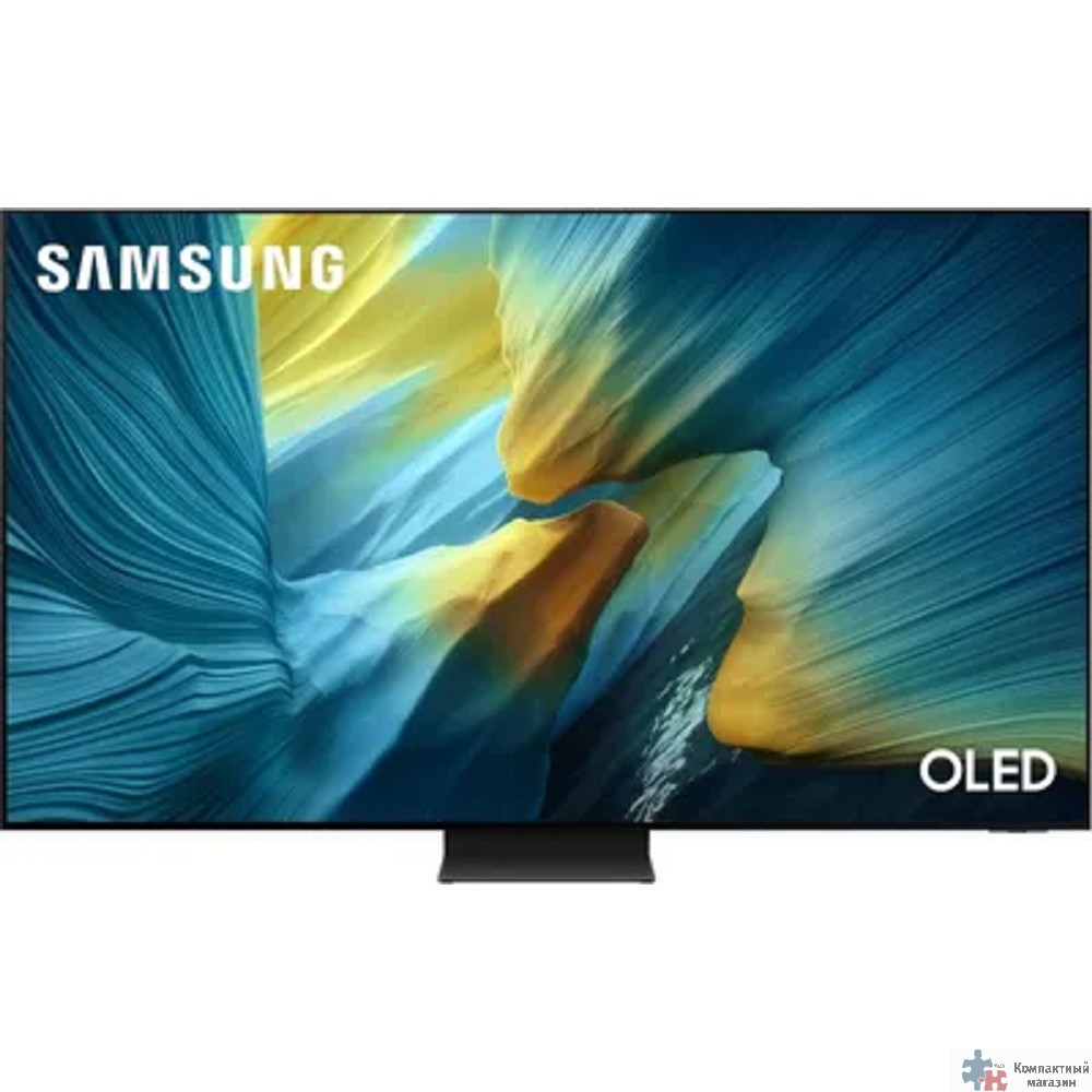 Samsung 65" QE65S95FAUXRU Series 9 черный графит/черный 4K Ultra HD 120Hz DVB-T2 DVB-C DVB-S2 USB WiFi Smart TV