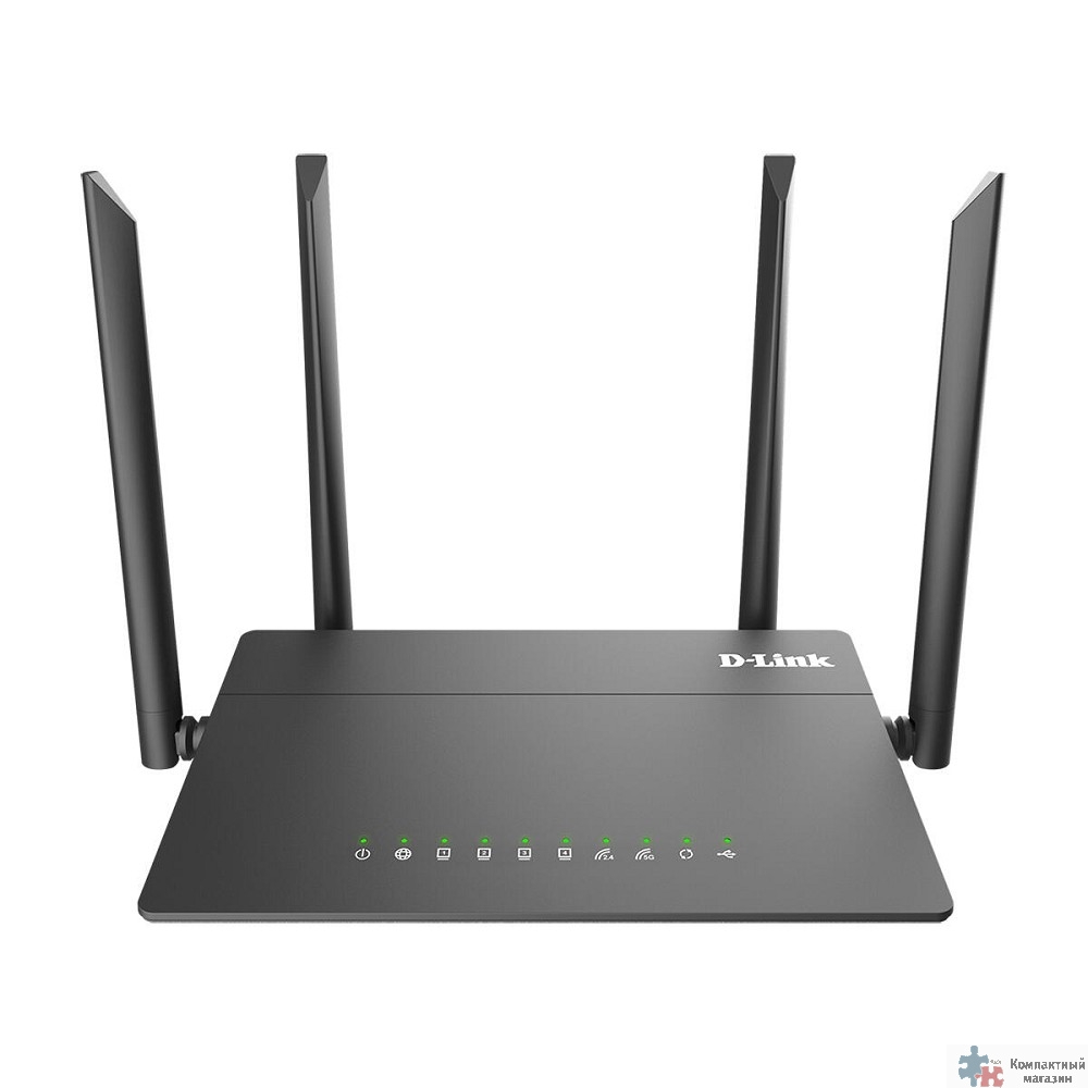 Повреждение упаковки D-Link DIR-815/RU/R4A Беспроводной двухдиапазонный маршрутизатор AC1200 с поддержкой технологии MU-MIMO, 3G/LTE и USB-портом