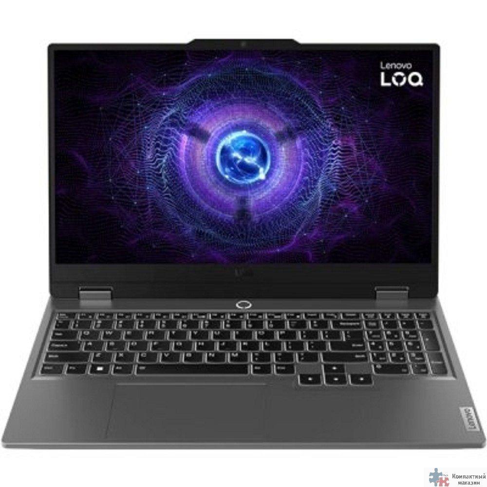 Lenovo LOQ 15IRX9 [83DV0072PS] (КЛАВ.РУС.ГРАВ.) Luna Grey 15.6" {FHD IPS 300nits i7-13650HX/16GB/512GB SSD/RTX3050 6GB/DOS}