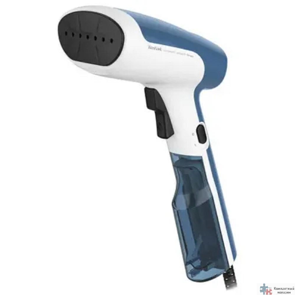 TEFAL DT6130E0 Ручной отпариватель, 1300 Вт, белый/синий 