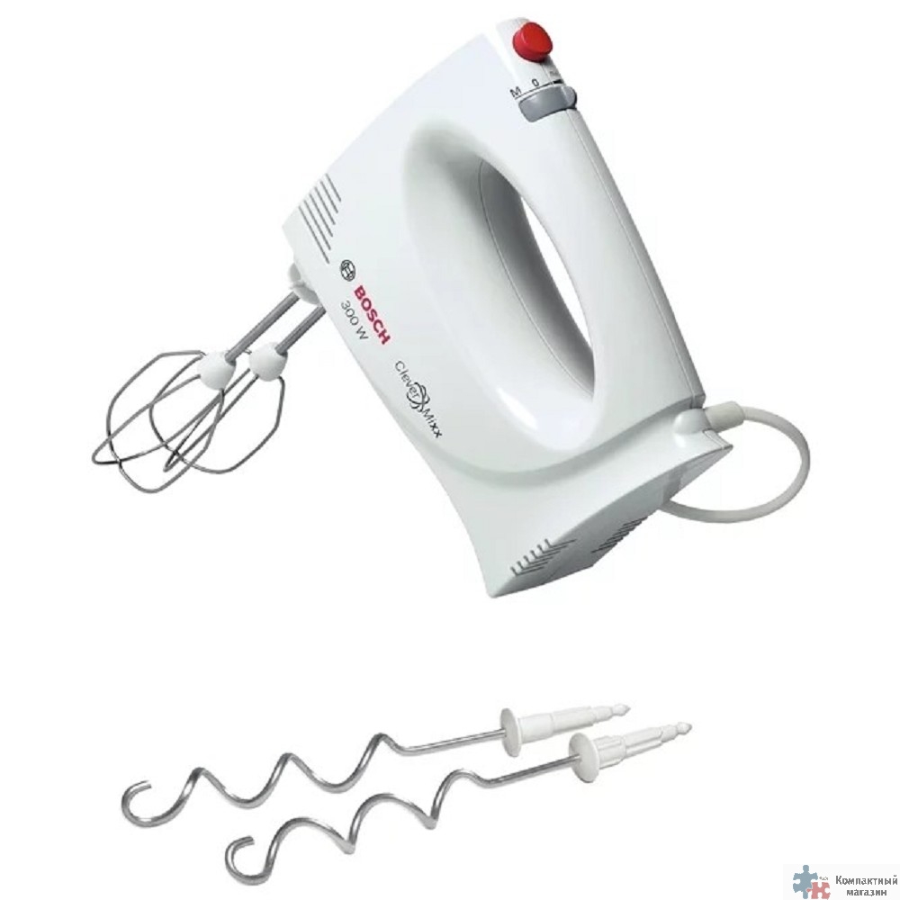 BOSCH MFQ3010 Миксер ручной, пластик, 300 Вт, белый
