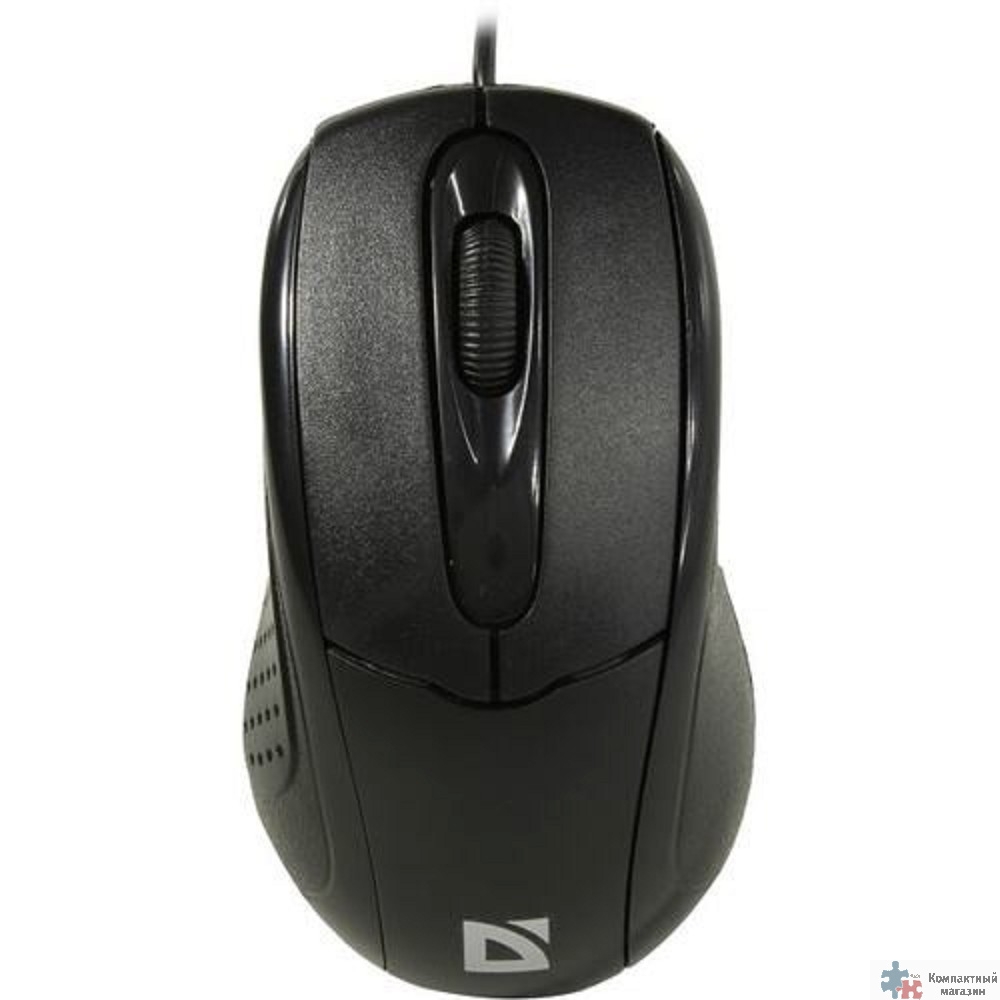 Defender Standard MB-580B [52580] {проводная оптическая мышь, черный, 3 кнопки, 1000 dpi}