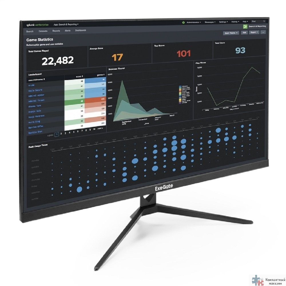 Повреждение упаковки LCD ExeGate 27" EV2707A ProSmart черный {VA 1920x1080 75Hz 5ms 16:9 280cd 3000:1 178/178 D-Sub HDMI2.0 FreeSync LowBlueLight 2x3W VESA регулировка наклона} [EX294345RUS]