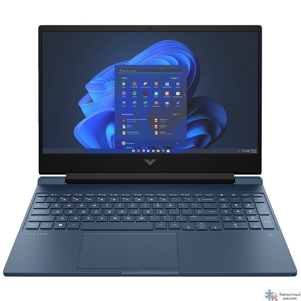 HP Victus 15-FB3120AX  [BT6E1PA] Blue 15,6" {FHD  AMD RYZEN 7 7445HS /16Gb/SSD512Gb/RTX3050 6Gb/W11HML}