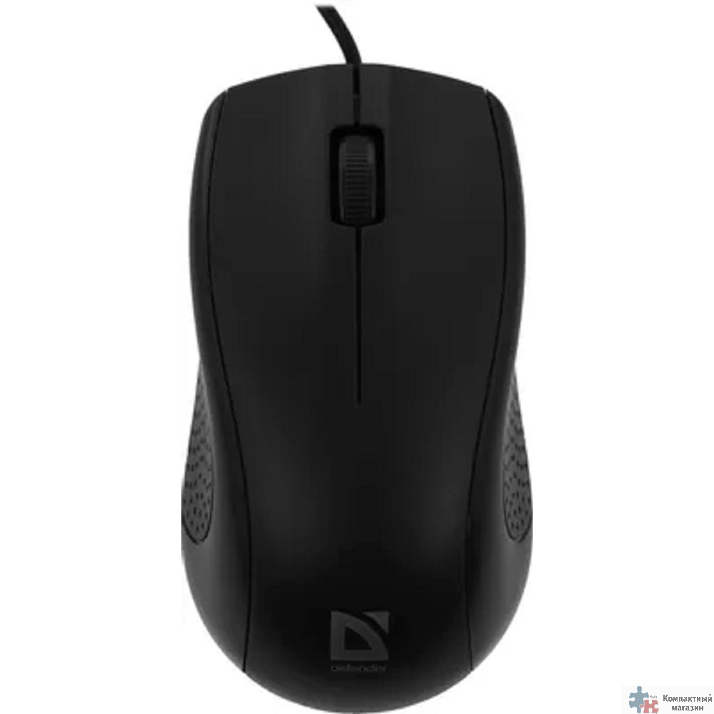 Defender Optimum MB-160 Black USB {Проводная оптическая мышь, 3 кнопки,1000 dpi} [52160]