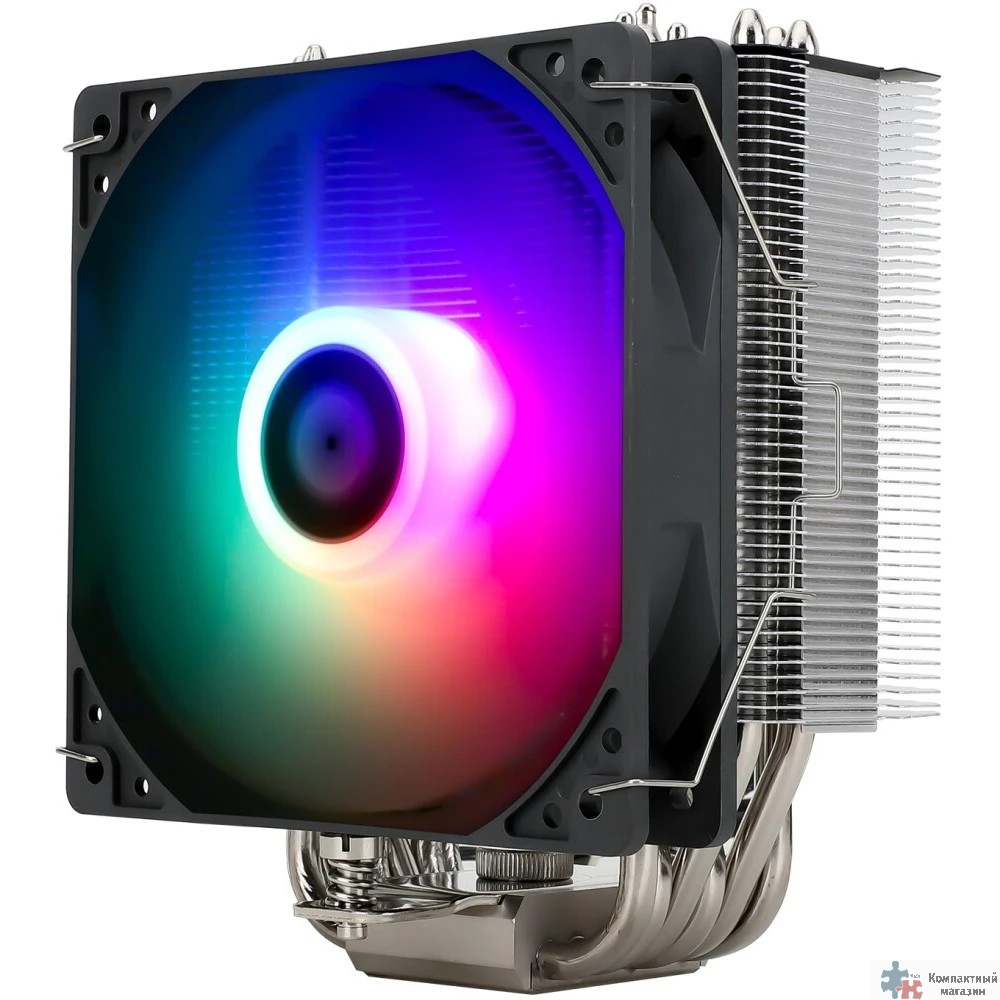Thermalright Кулер Burst Assassin 120 ARGB  LGA115X/1200/1700/AM4/AM5 (120mm ARGB PWM Fan, медное основание, 6 тепл. трубок 6мм) / TRBA120A