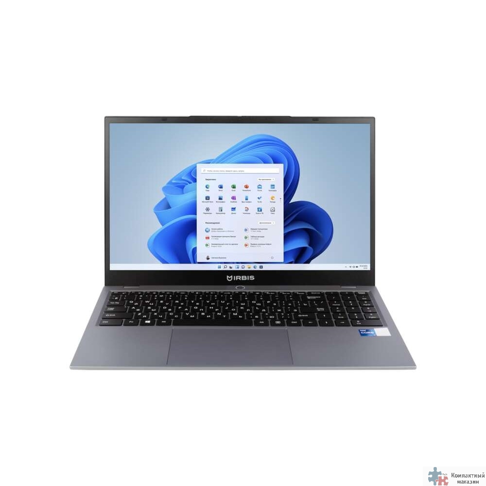 IRBIS SmartBook 15NBP3508 15.6" FHD (1920x1080) IPS 300cd,Core i5-1250P,16Gb ,512Gb SSD,4G LTE,45Wh,Metal case,FP,TPM 2.0,1 type C full function,1.7kg,Grey,1y,Win11Pro