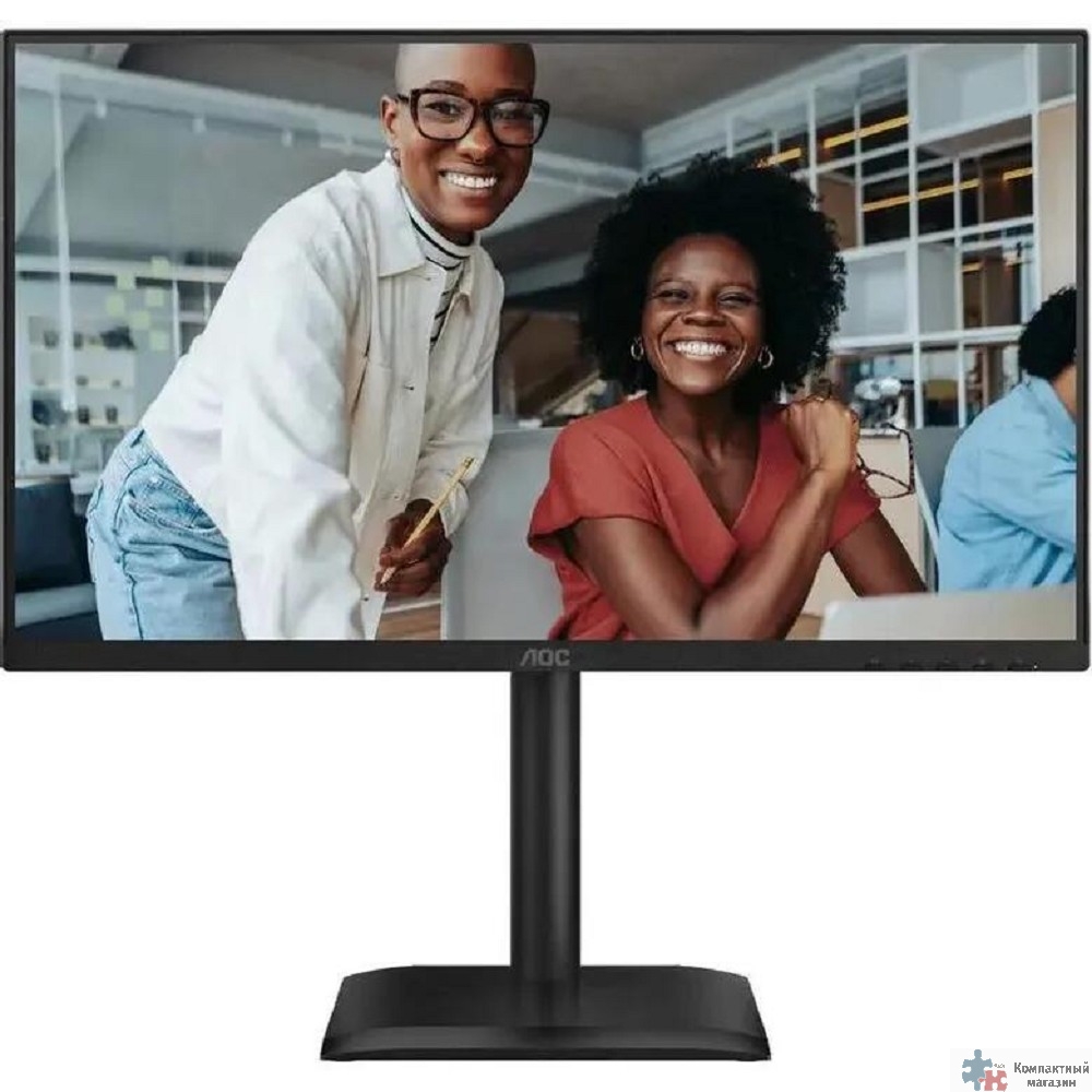 LCD AOC 23.8" 24E4U {IPS 1920x1080 120Hz 4ms 178/178 300cd 1500:1 D-Sub HDMI1.4 DisplayPort1.2 4xUSB3.2 2x2W HAS Pivot  VESA}