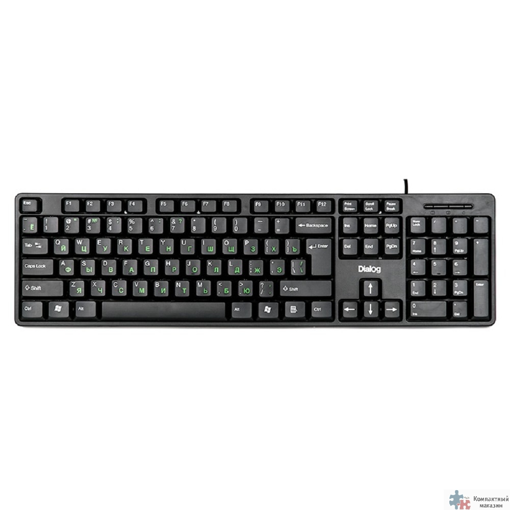 Dialog Клавиатура KS-030U BLACK Dialog Standart - USB 