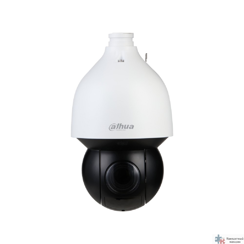 DAHUA DH-SD5A425GB-HNR Уличная купольная PTZ IP-видеокамера Starlight 4 МП 1/2.8” CMOS; 25x моторизованный объектив 4.8~154мм; ИК 150м; трев вх/вых: 2/1; аудиовх/вых: 1/1; IP67, IK10