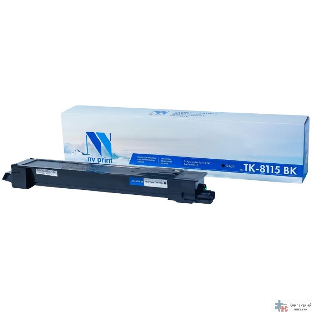 Повреждение упаковки NV Print TK-8115BK Тонер-картридж для Kyocera EcoSys-M8124/EcoSys-M8130, (12000k), Black