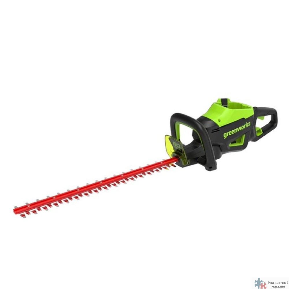 Greenworks GD60HT66 Кусторез аккумуляторный, 60V, 66 см, бесщеточный, без АКБ и ЗУ [2206507]