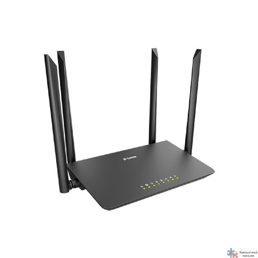 Повреждение упаковки D-Link DIR-820/RU/A1A Беспроводной двухдиапазонный маршрутизатор AC1200 Wave 2 с поддержкой MU-MIMO