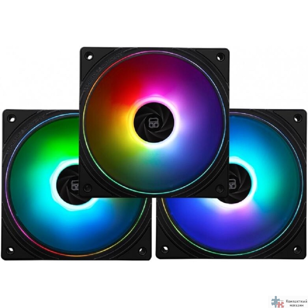 Thermalright Комплект вентиляторов (3 шт.) TL-S12-S (Pack of 3) / ARGB / 120mm PWM / TRTLS12S.3P