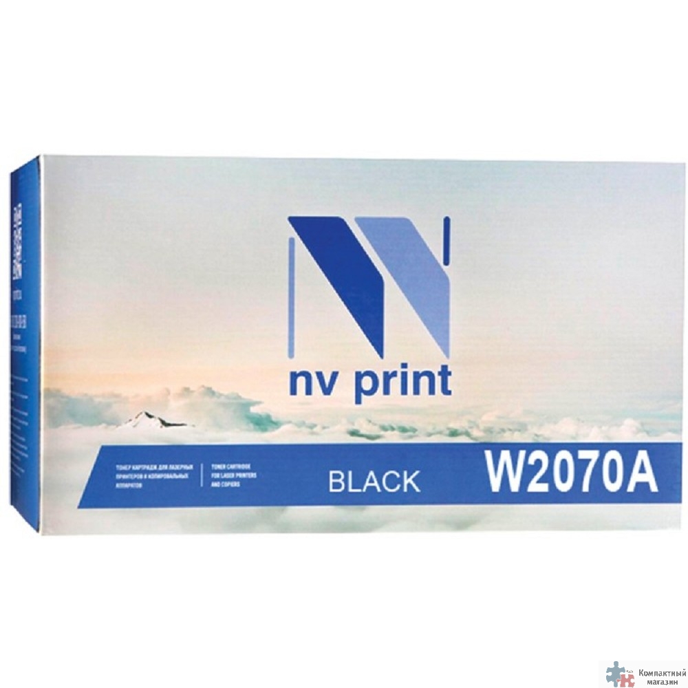 NV Print  W2070A  Тонер-картридж для HP 150/150A/150NW/178NW/179MFP (1000k) Black