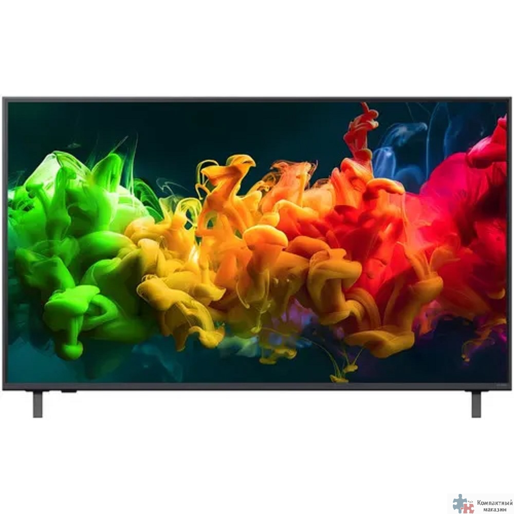 LG 55" 55QNED80B6B.ARUG черный титан 4K Ultra HD 60Hz DVB-T DVB-T2 DVB-C DVB-S DVB-S2 USB WiFi Smart TV (RUS)