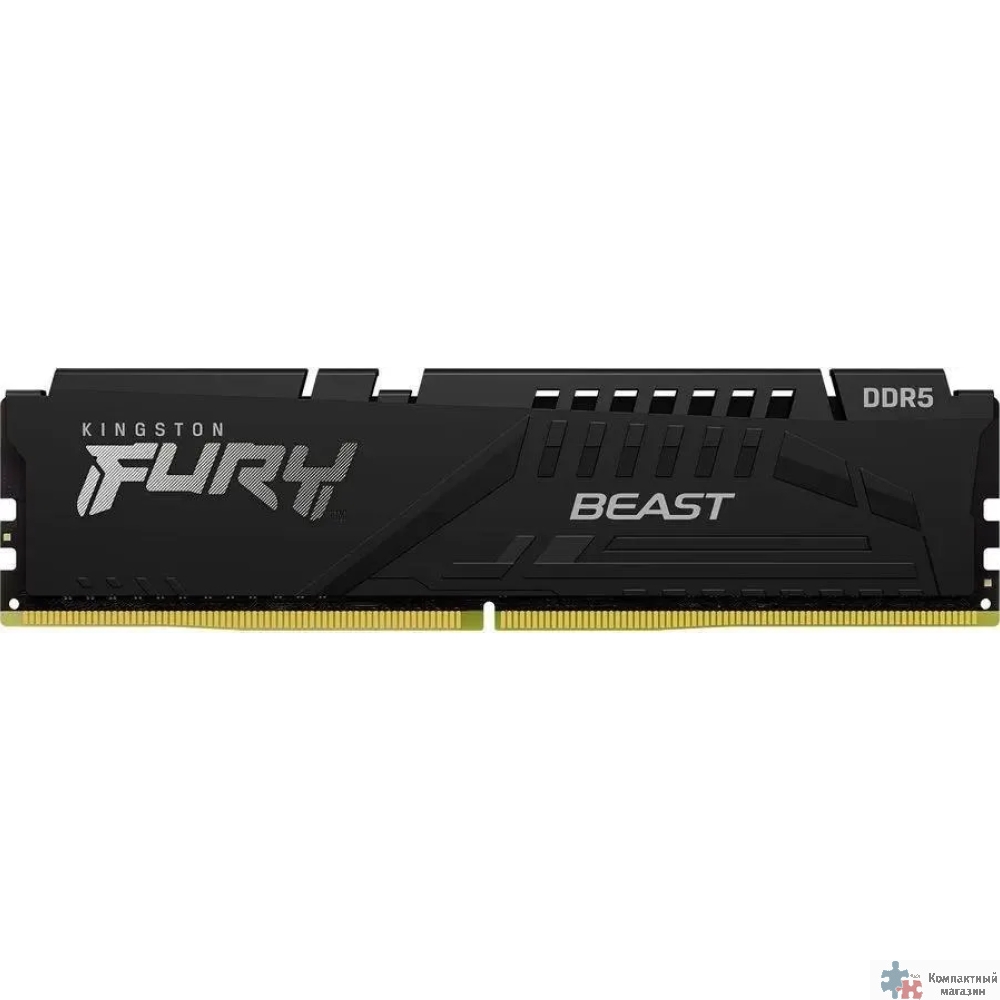 Kingston DDR5 DIMM 8GB DRAM 5600MT/s CL40 FURY Beast Black KF556C40BB-8