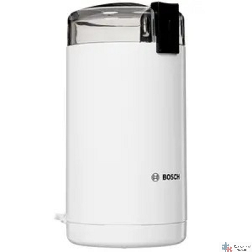 BOSCH TSM6A011W Кофемолка,180Вт сист.помол.:ротац.нож вместим.:75гр, белый