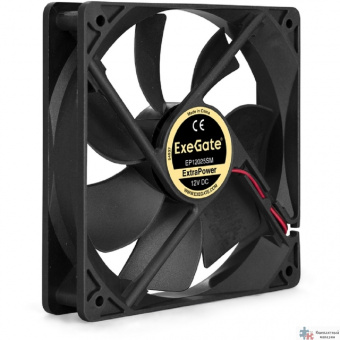 Exegate EX283395RUS Вентилятор ExeGate ExtraPower EP12025SM, 120x120x25 мм, Sleeve bearing (подшипник скольжения), Molex, 1800RPM, 25dBA
