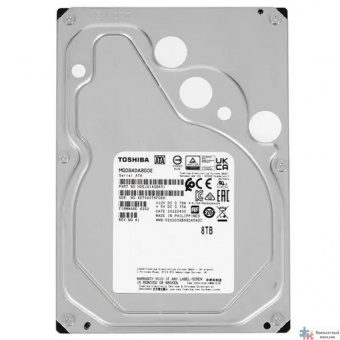 8TB Toshiba HDD Server (MG08ADA800E) {SATA-III, 7200 rpm, 256Mb buffer, 3.5" analog MG06ACA800E}