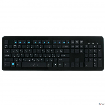 Клавиатура Oklick 870S черный USB беспроводная slim Multimedia [368218]