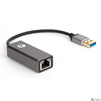 VCOM DU312M Кабель-переходник USB 3.0 (Am) --> LAN RJ-45 Ethernet 1000 Mbps, Aluminum Shell, VCOM <DU312M>[4895182256378]