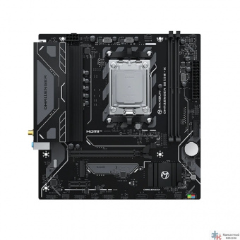 MAXSUN MS-Challenger B850M-K WIFI (Socket AM5, mATX, 2*DDR5 (96Gb), HDMI, 2*SATA3, 1*M.2, 1*PCIEx16/1*PCIEx1, 2*USB 2.0, 4*USB 3.2, LAN 1*1G, Wi-Fi 6,  RTL)