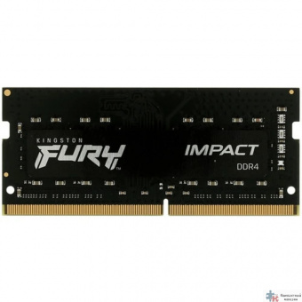 Kingston DDR4 SODIMM 8GB  3200MHz  CL20 FURY Impact KF432S20IB/8