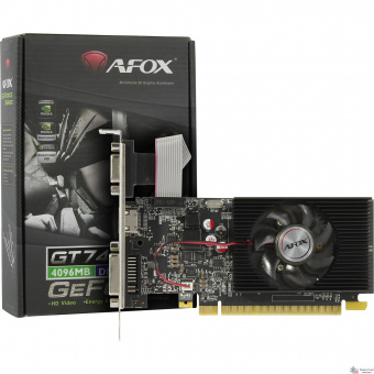 Видеокарта AFOX GT740 LP 4GB GDDR3 VGA/DVI/HDMI 1 FAN  LP (AF740-4096D3L3) RTL