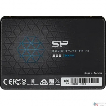 Silicon Power SSD 480Gb S55 SP480GBSS3S55S25 {SATA3.0, 7mm}