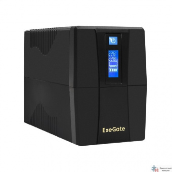 Повреждение упаковки Exegate EX292765RUS ИБП ExeGate SpecialPro Smart LLB-600.LCD.AVR.2SH <600VA/360W, LCD, AVR, 2*Schuko, Black>