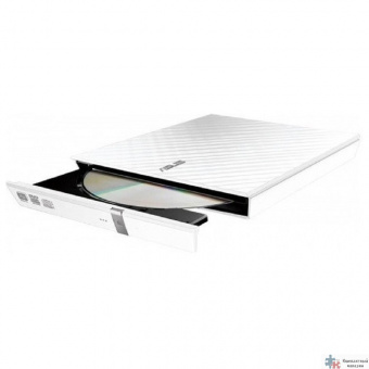 ASUS White Slim Ret. Karim Rashid Collection SDRW-08D2S-U LITE, USB, Белый 90-DQ0436-UA221KZ