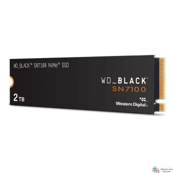 Твердотельный накопитель SSD Western Digital M.2 2280 2TB WD Black  WDS200T4X0E PCIe Gen4 x4, NVMe