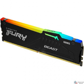 Kingston DDR5 DIMM 64GB 5600MT/s CL40 FURY Beast RGB KF556C40BBA-64