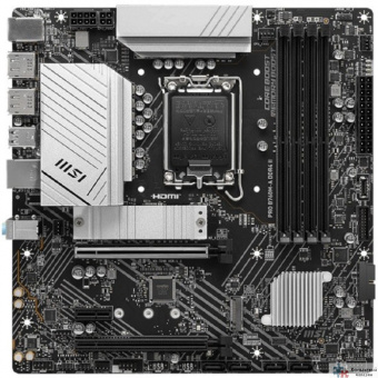 Материнская плата MSI PRO B760M-A DDR4 II, LGA 1700, Intel B760, mATX, Ret