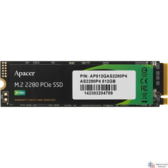 Apacer SSD M.2 512GB AS2280 AP512GAS2280P4-1