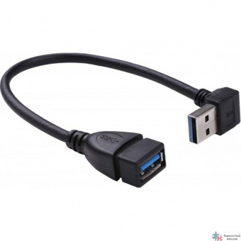 KS-is KS-401O Кабель адаптер угловой USB 3.0 M-F,  левый
