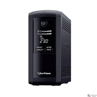 Повреждение упаковки ИБП CyberPower VP700ELCD {Line-Interactive, Tower, 700VA/390W USB/RS-232/RJ11/45  (4 EURO), 12В/7 Ач х 1}