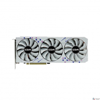 Повреждение упаковки Видеокарта CBR RTX 3070Ti 8GB, GDDR6, 256BIT, 1575-1770Mhz, 290W  (HDMI/3xDP)[VGA-STX3070TI-8G-RTL]