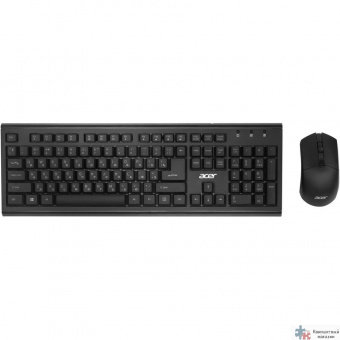 Acer OKR120 [ZL.KBDEE.007] Комплект (клавиатура + мышь) черный USB беспроводная 
