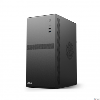 CBR Корпус mATX Minitower V203, без БП, 1*USB 3.0, 1*USB 2.0, HD Audio+Mic, Black [PCC-MATX-V203-WPSU]